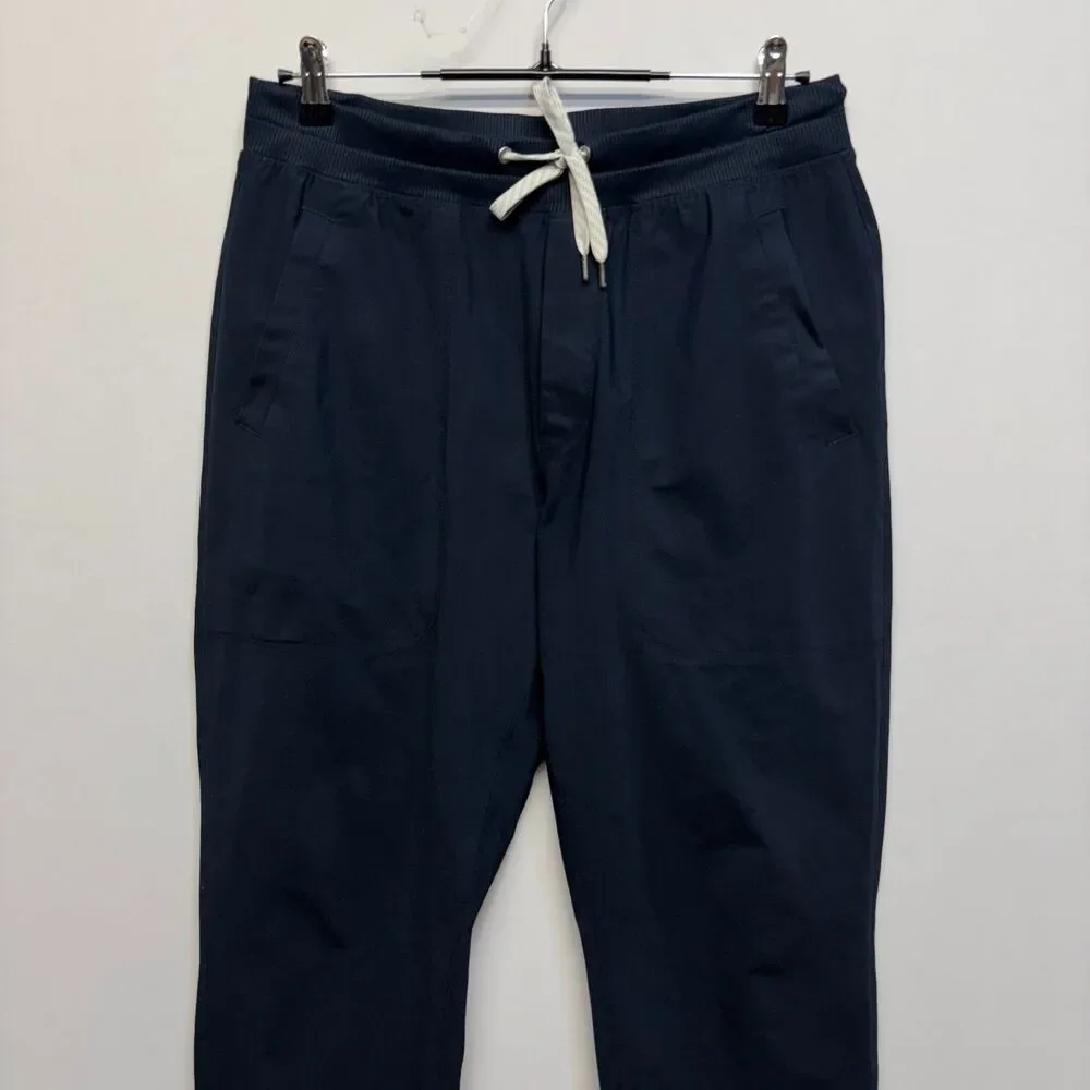 Vuori Men Meta Jogger Pants Size Large Dark Blue Performance C124 -1